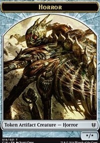 Horror // Thopter Double-sided Token Horror // Thopter Double-sided Token